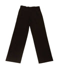 button/zipper slacks