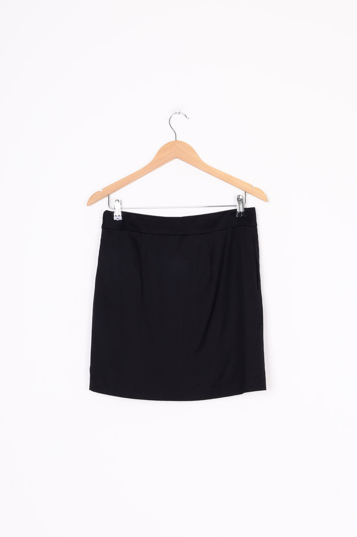 Calvin Klein Womens Black Mini Skirt Size 2