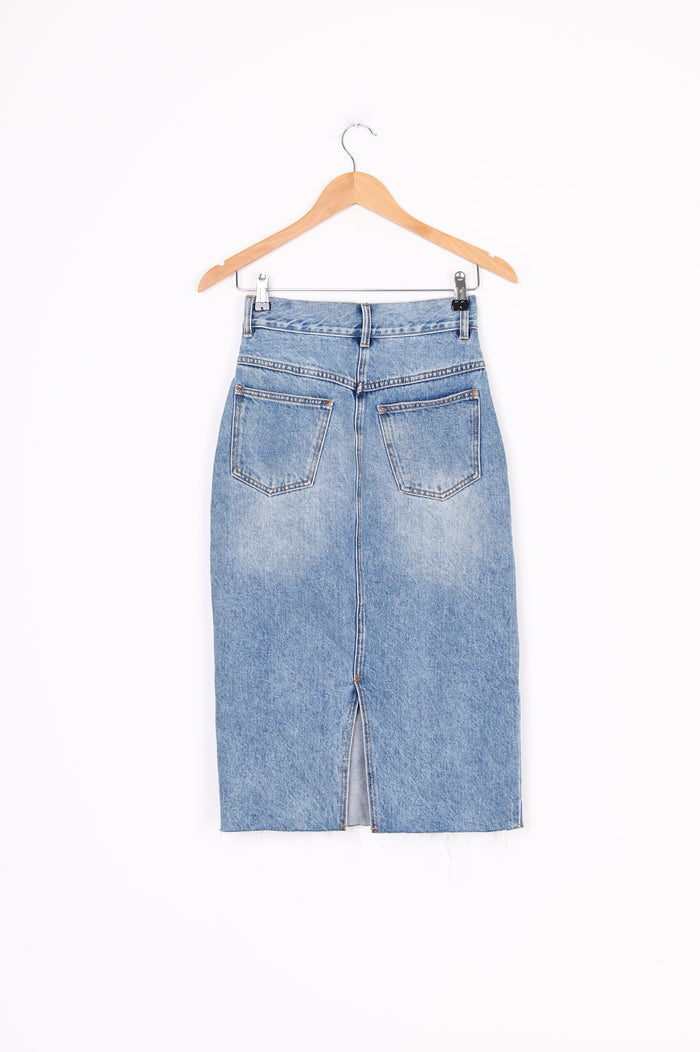 Camilla and Marc Womens Blue Skirt Size 6