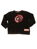 captain america/spiderman sequin sweater