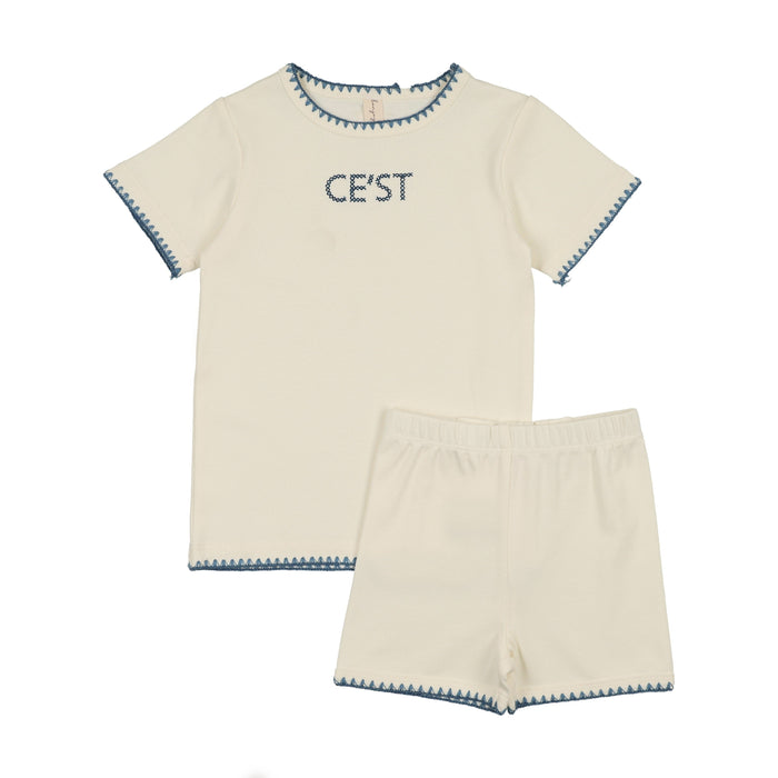Cest Shorts Sleeve Lounge Set