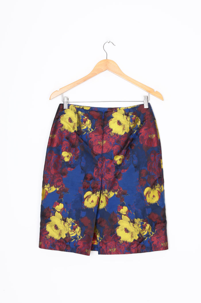 Cherry Bishop Womens Blue Skirt Size 8