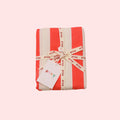 Cherry Stripe Flat Sheet