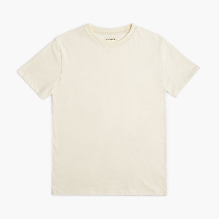 Unisex 100% GOTS Certified Organic Cotton Tshirt - Adult Organic Shirts and Tops - Natural Tee - Women and Men - Small to XL - made in Canada