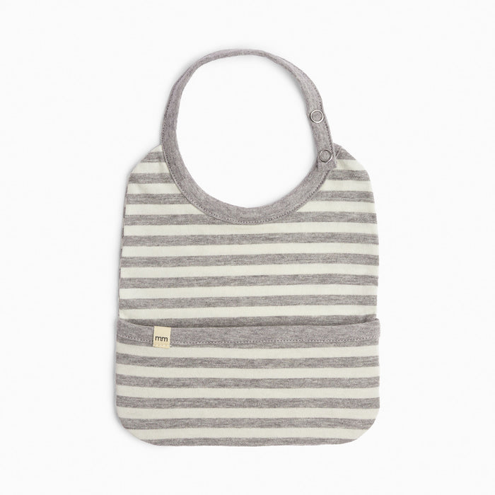 Heather Grey Stripe / 3-24 months