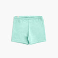 Cloud Cartwheel Shorts - 100% GOTS-Certified Organic Cotton Shorts - Mint - Made in Canada - Toddlers and Kids - mini mioche