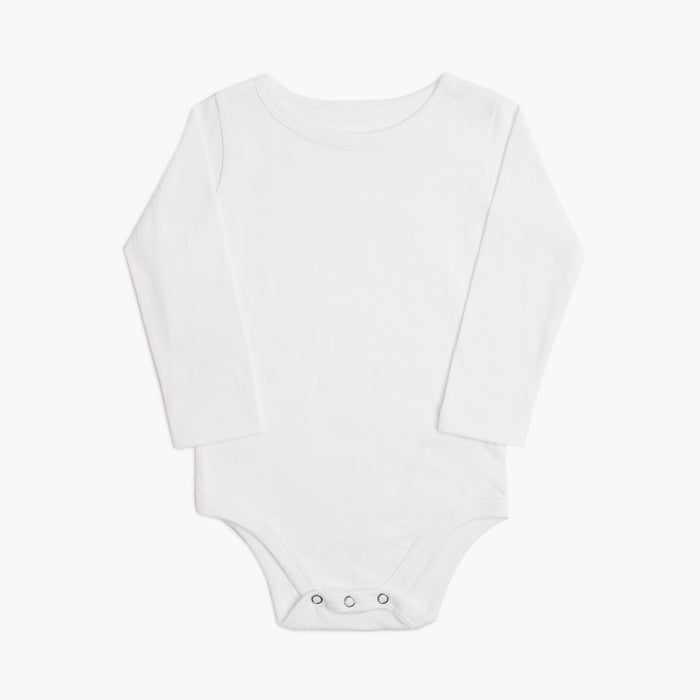 Cloud Long Sleeve Onesie - Onesies - White - 0-3 months - mini mioche
