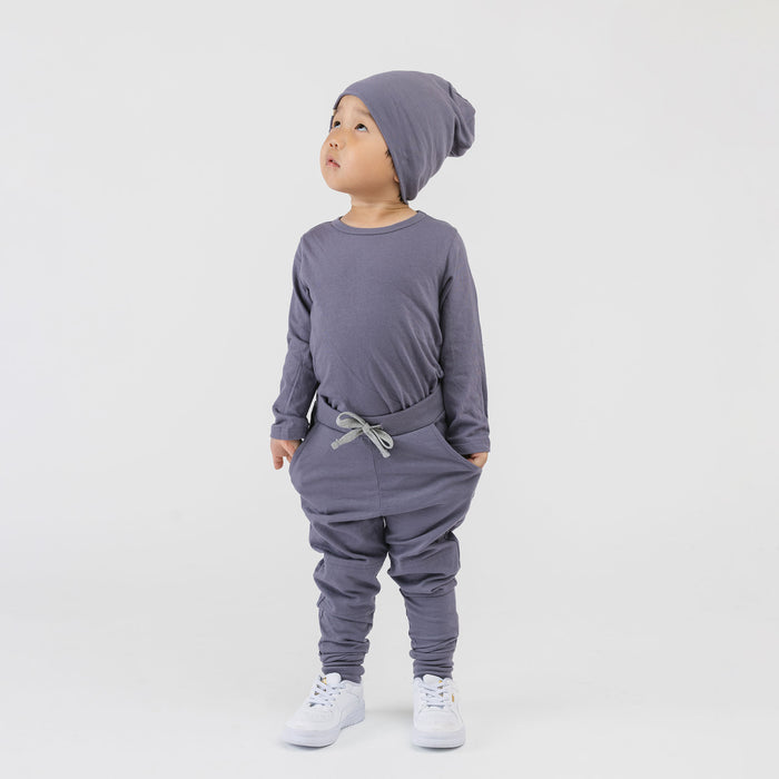 Cloud Long Sleeve Tee - Long Sleeve Tees - Vintage plum - 1/2 years - mini mioche