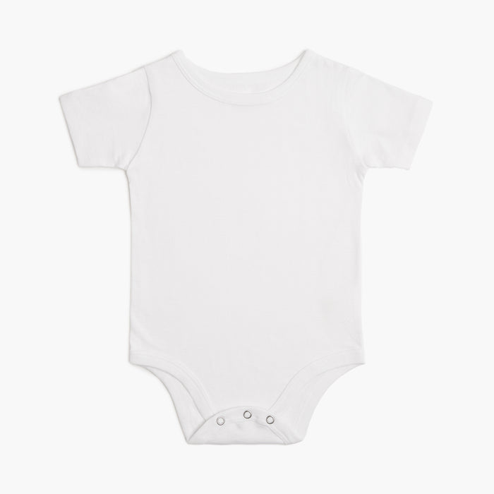 Cloud Short Sleeve Onesie - Onesies - White - 0-3 months - mini mioche