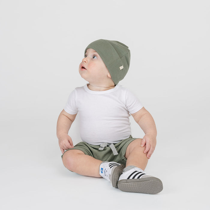 Cloud Short Sleeve Onesie - Onesies - White - 0-3 months - mini mioche