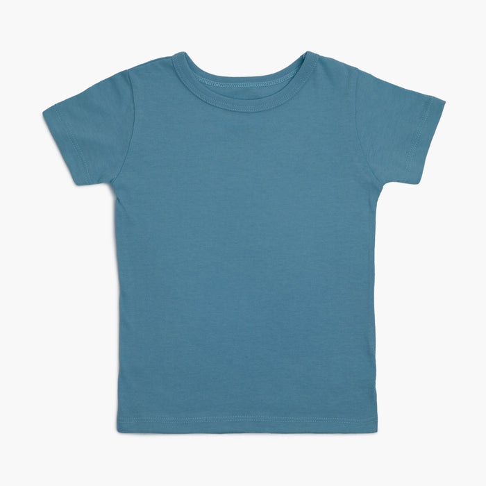 Short Sleeve Tee - Short Sleeve Tees - River - 3-6 months - mini mioche
