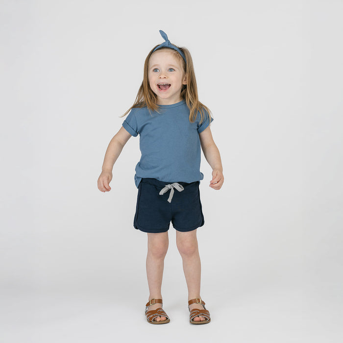 Short Sleeve Tee - Short Sleeve Tees - River - 3-6 months - mini mioche