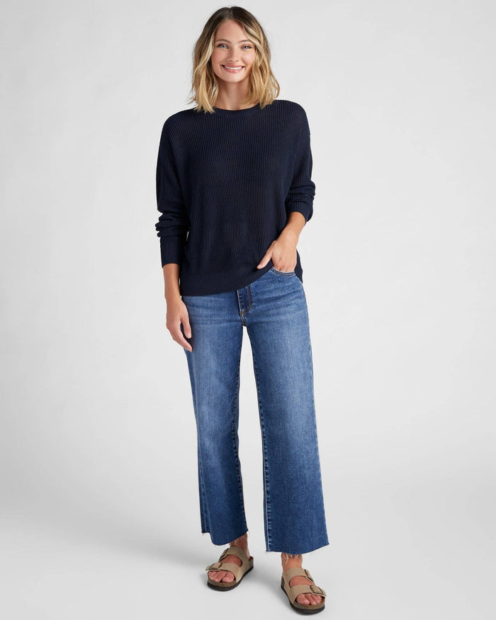 Coastal Crewneck Sweater: Oatmeal