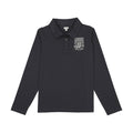 Coffee Shop Long Sleeve Polo