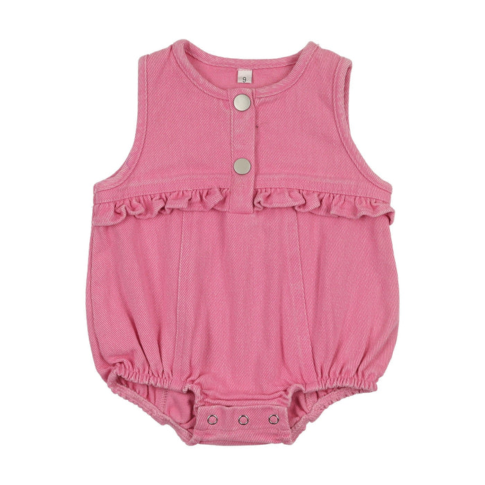 Colored Jean Romper