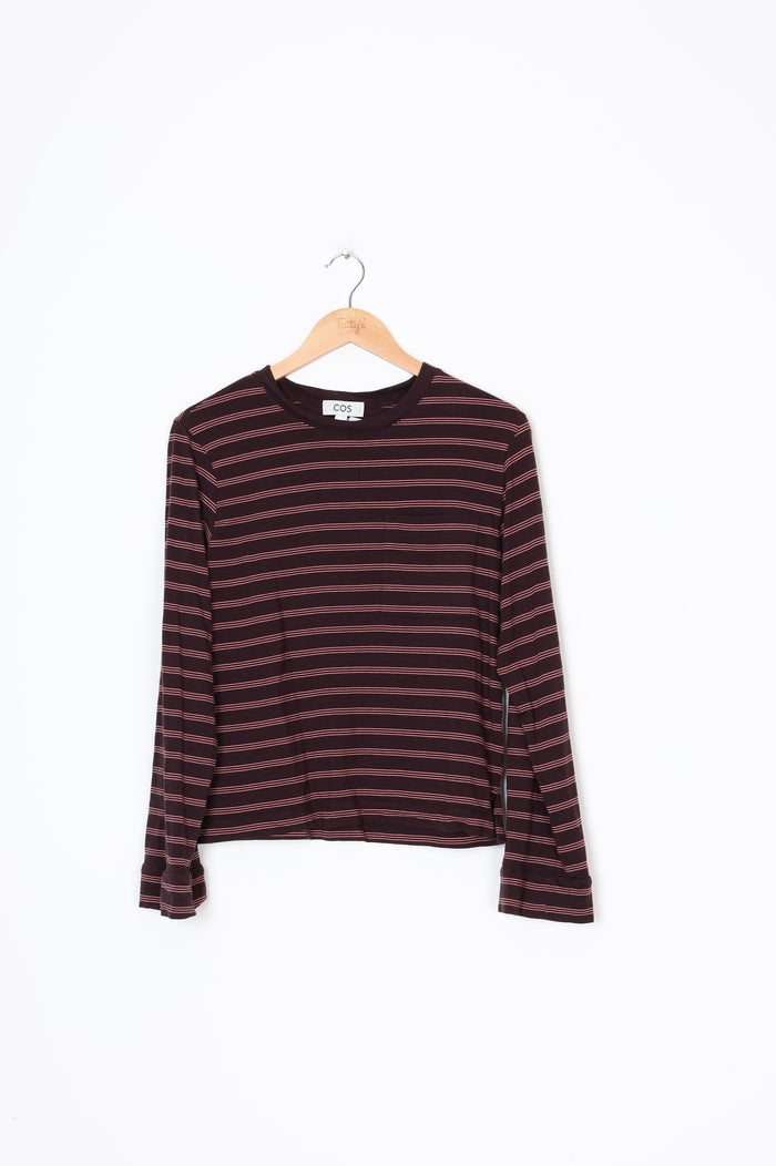 Cos Womens Brown Top Size M