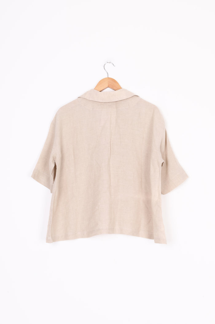 Country Road Womens Beige Top Size 6