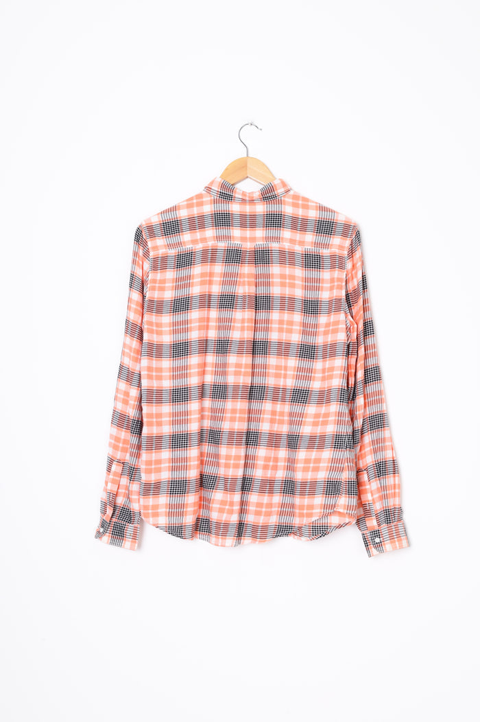 Country Road Womens Orange Shirt Size M