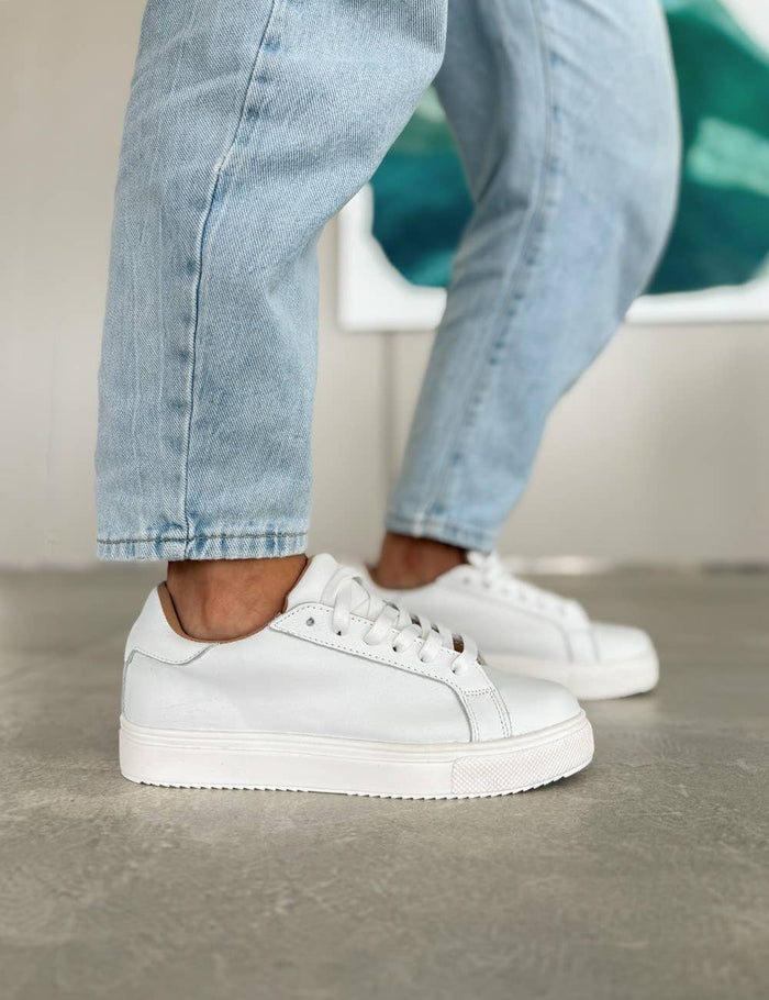 Cow Leather Sneakers