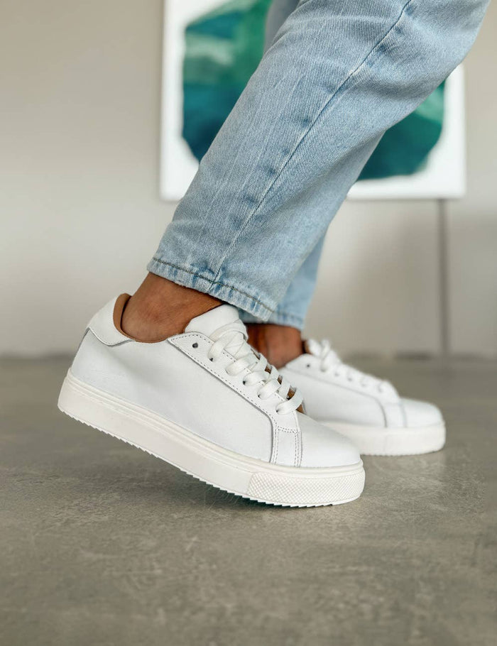 Cow Leather Sneakers