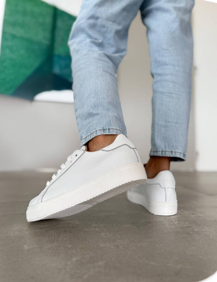 Cow Leather Sneakers
