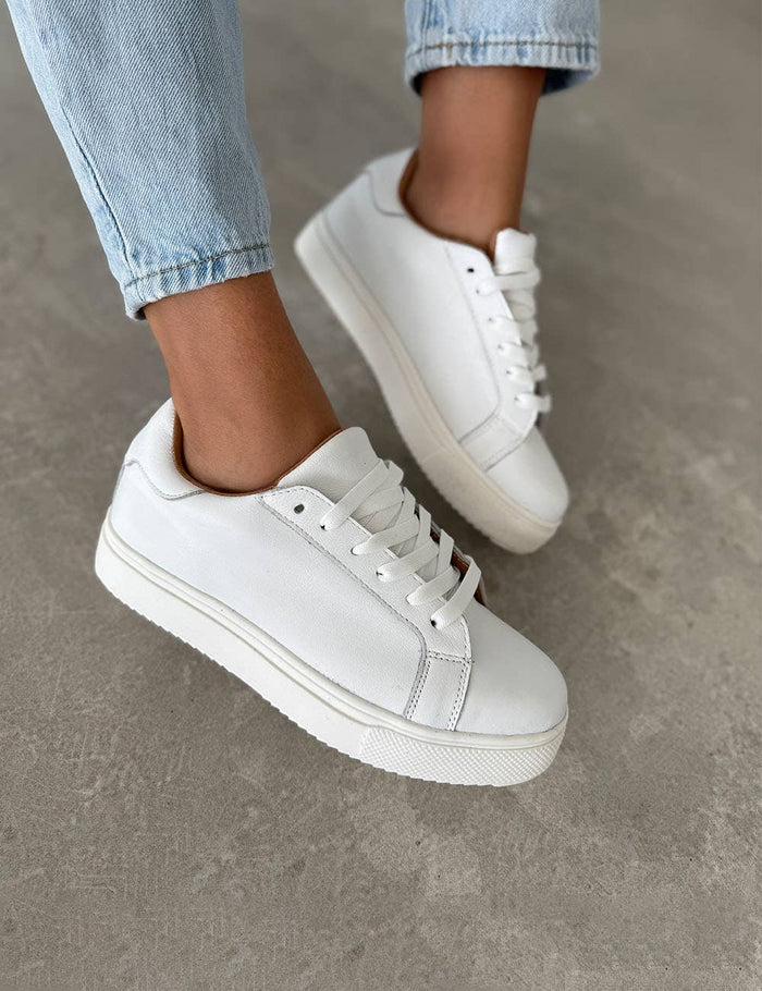 Cow Leather Sneakers