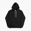 Organic Cotton Men and Women French Terry Hoodie Sweatshirt - Cozy Hoodie - Black - Hoodies Made in Canada - mini mioche