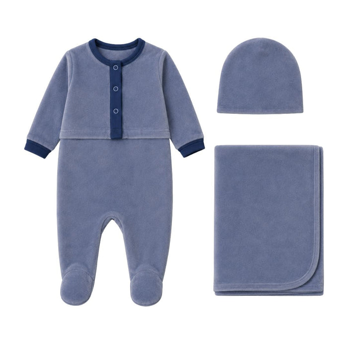 Cozy Cardigan Layette Set