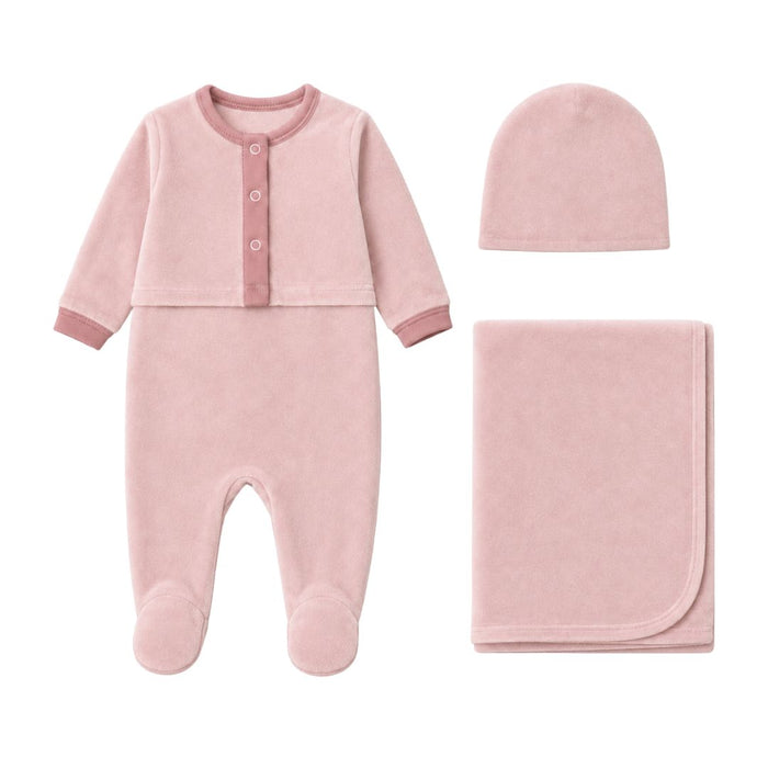 Cozy Cardigan Layette Set