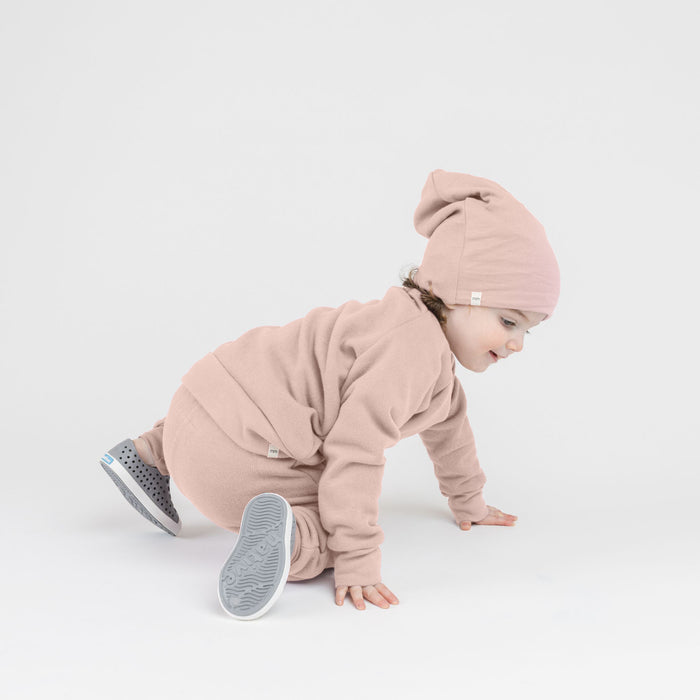 French Terry Pullover - Sweatshirts - Blossom -  12-18 months - mini mioche