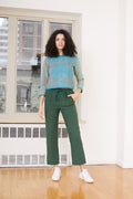 Cozy Quilted Pants in Pine