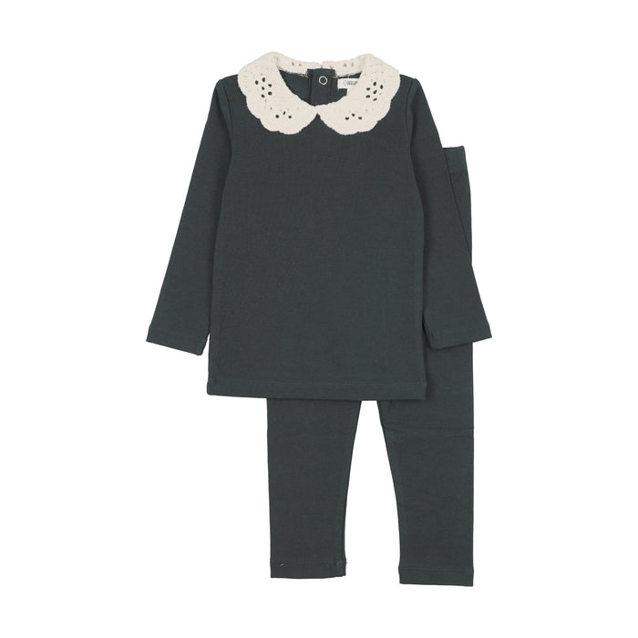 Crochet Collar Pajamas