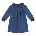 Crochet Denim Dress