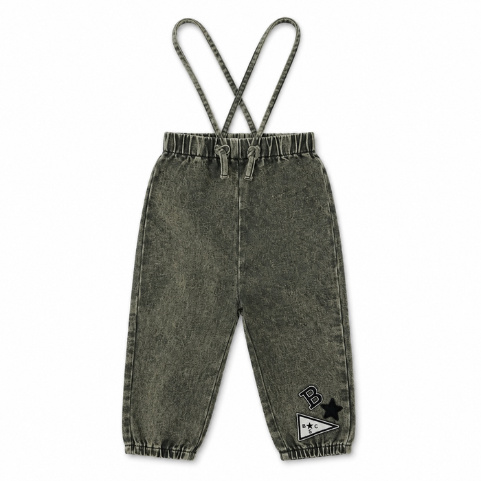 Crochet Denim Overalls - Boys