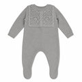 Crochet Knit Collar Footie