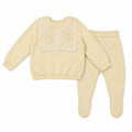 Crochet Knit Collar Knit Set