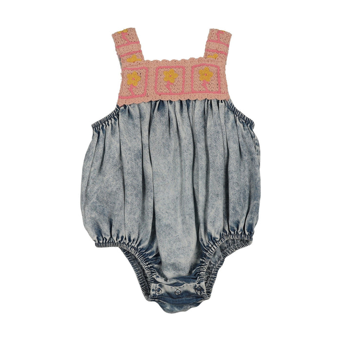 Crochet Tencel Romper