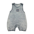 Crochet Tencel Shorts Romper
