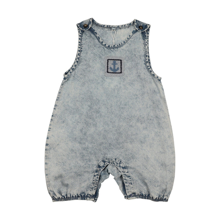 Crochet Tencel Shorts Romper