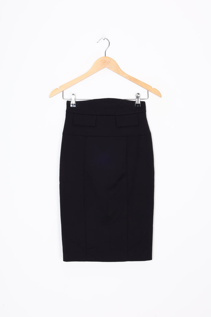 Cue Womens Black Skirt Size 6