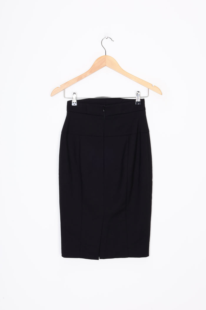 Cue Womens Black Skirt Size 6