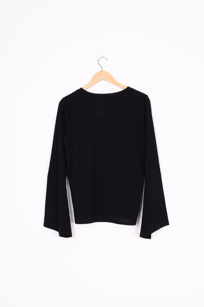 Curate Trelise Cooper Womens Black Top Size M
