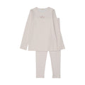 Dainty Grid Long Sleeve Pj'S