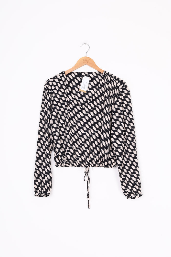 Decjuba Womens Black Top Size 12