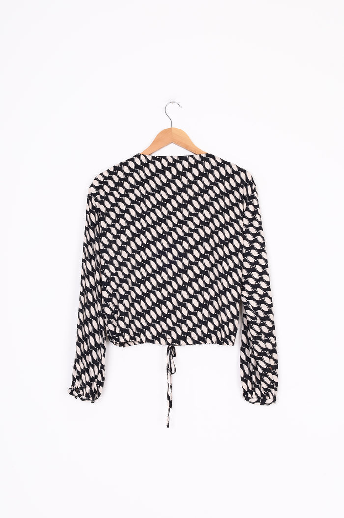 Decjuba Womens Black Top Size 12
