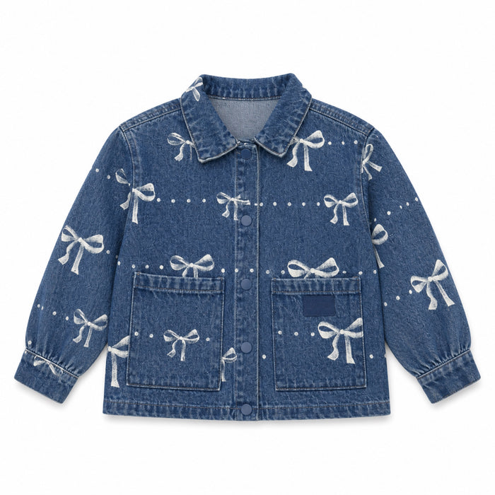 Denim Bow Jacket