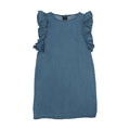 Denim Tencel Flutter Sleeve Dress *see note