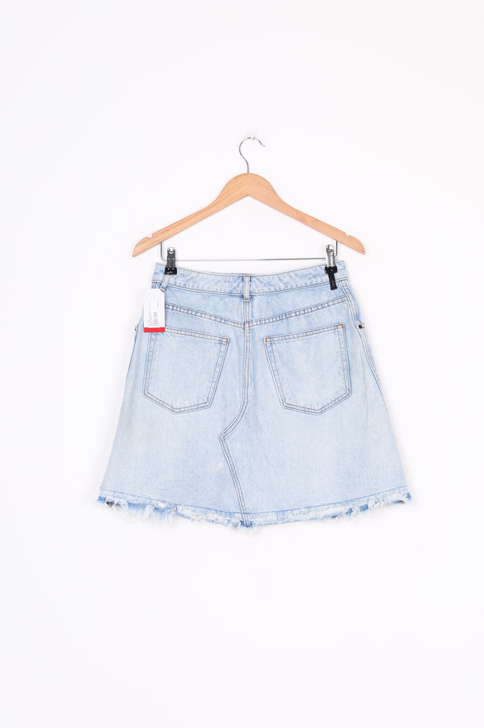 Denim X Alexander Wang Womens Blue Skirt Size W 29