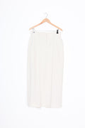 Dissh Womens White Maxi Skirt Size 12