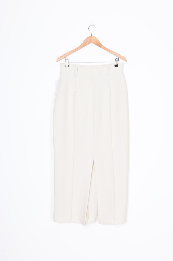 Dissh Womens White Maxi Skirt Size 12